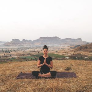 Meine Erfahrung im Yoga Ashram in Indien bei Sonnenaufgang