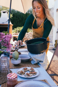 Yoga Retreat Portugal veganes Essen Köchin